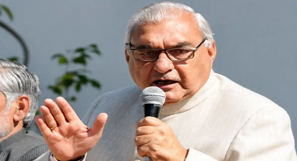 हुड्डा का भाजपा पर चौतरफा हमला, बोले- 'मौजूदा सरकार की खेल नीति पूरी तरह फ्लॉप' राज्य में तुरंत लागू हो 'पदक लाओ, पद पाओ'