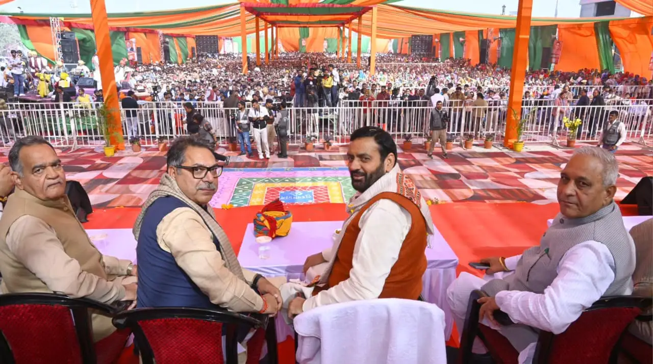 हांसी प्रदेश का 23वां जिला घोषित, सीएम ने 77 करोड़ 30 लाख की लागत की 3 विकास परियोजना का किया उद्घाटन-शिलान्यास