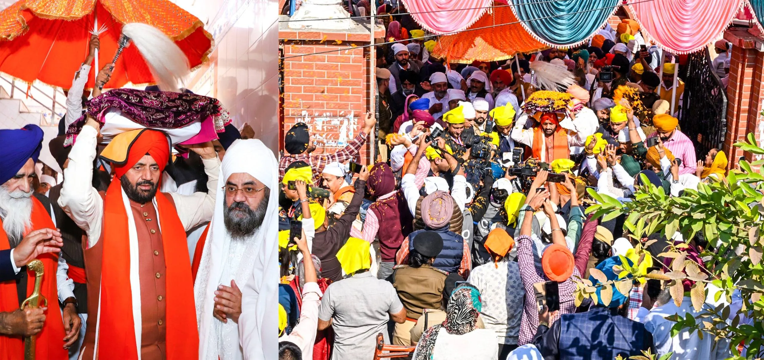 सीएम सैनी ने साढौरा से चौथी नगर कीर्तन यात्रा का किया शुभारंभ, गुरुद्वारा ड्योढी साहिब में की अरदास