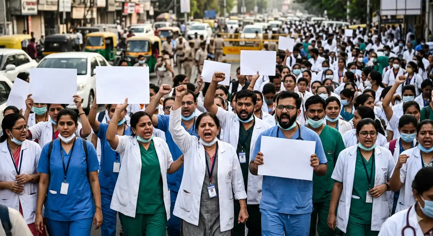 घरौंडा में आपातकालीन ड्यूटी पर तैनात डॉक्टर के साथ पुलिस ने की मारपीट, स्वास्थ्य कर्मियों में भारी रोष, दी चेतावनी