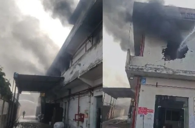 पानीपत में गोल्डन टेरी टॉवल एक्सपोर्ट हाउस में लगी आग, लाखों का सामान जलकर खाक, सुपरवाइजर की मौत