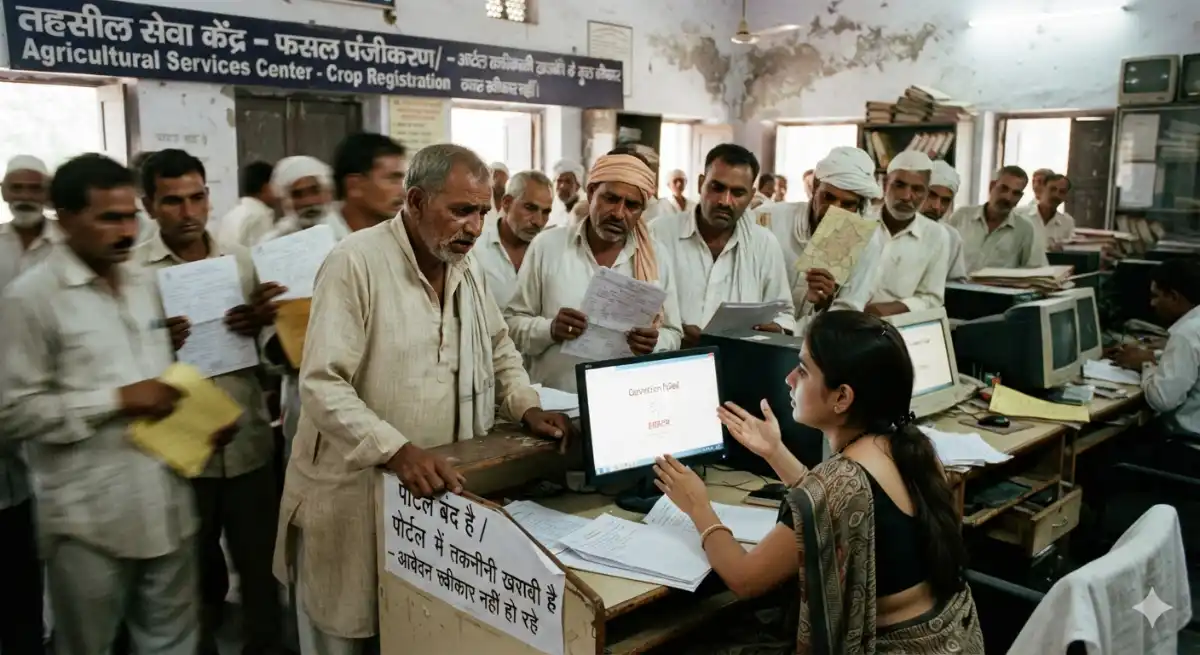 कांग्रेस सांसद का दावा....9.79 लाख एकड़ फसल का पंजीकरण बाकी, बंद हुआ पोर्टल