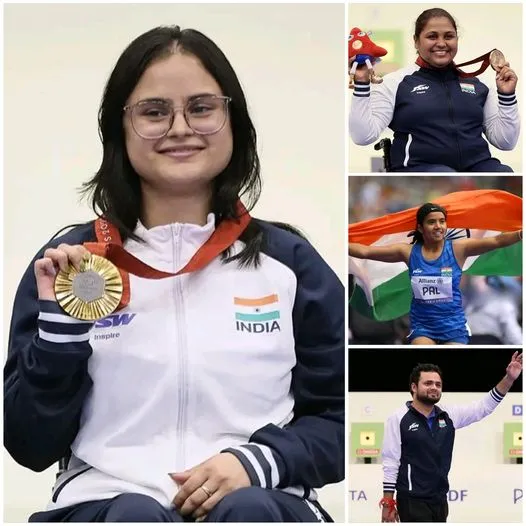 Paris Paralympics : भारत ने पेरिस पैरालंपिक में एक ही दिन में 4 मेडल जीतकर बनाया नया रिकॉर्ड