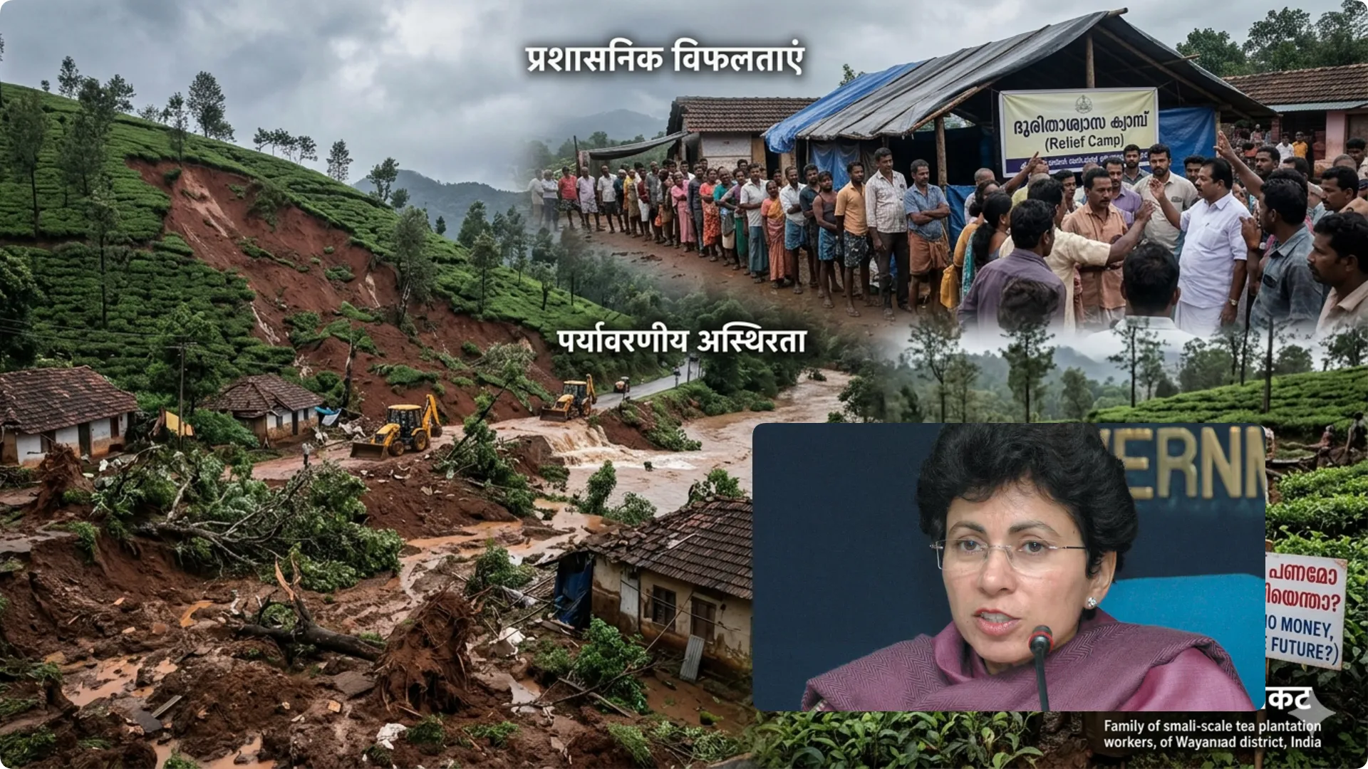 केरल के हालातों पर सैलजा का बड़ा बयान, कहा - पर्यावरण, आजीविका और प्रशासन तीनों मोर्चों पर सरकार फेल