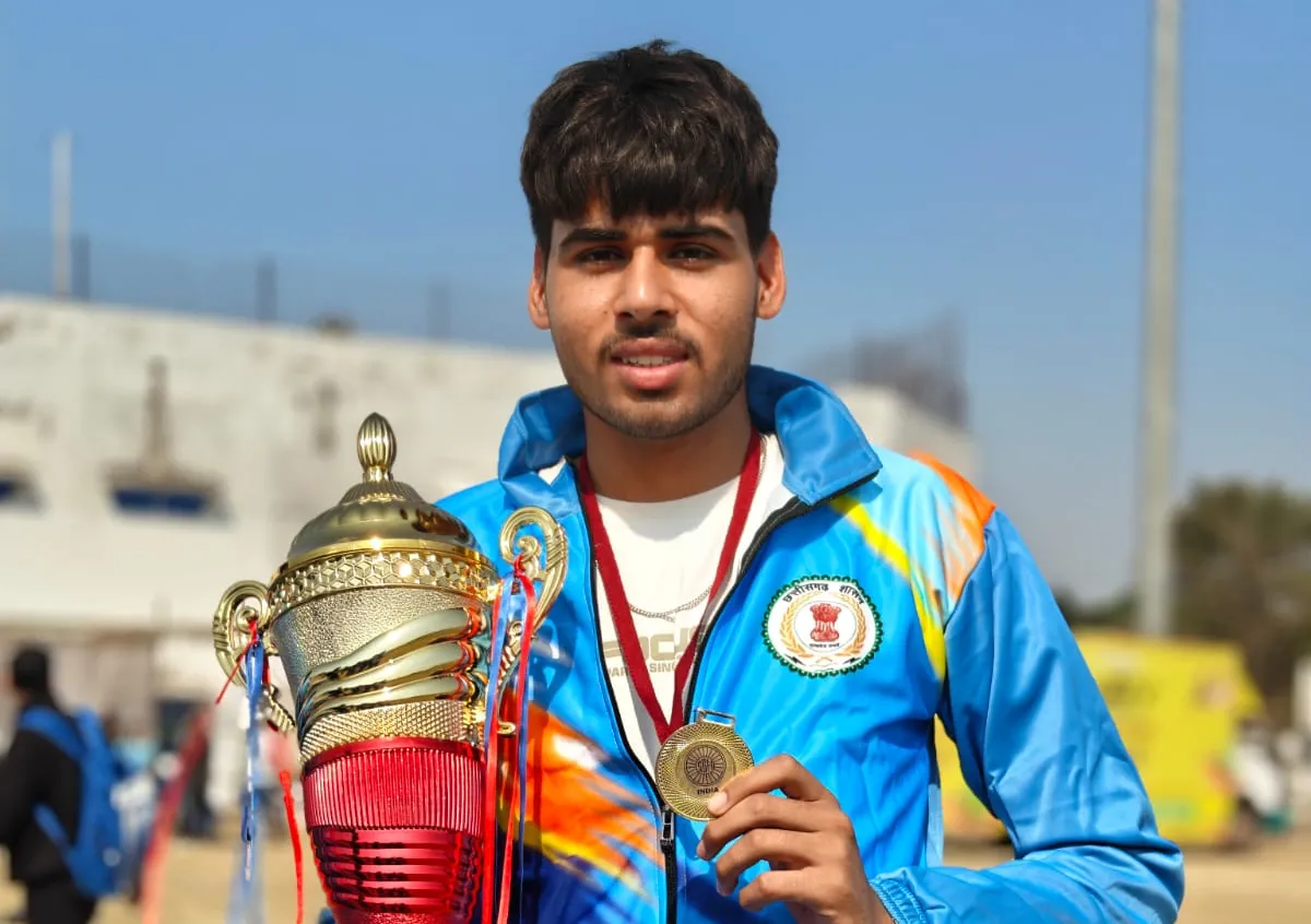 पानीपत के तरुण ने रचा इतिहास, नेशनल स्कूल गेम्स में गोल्ड जीतकर प्रदेश का नाम किया रोशन
