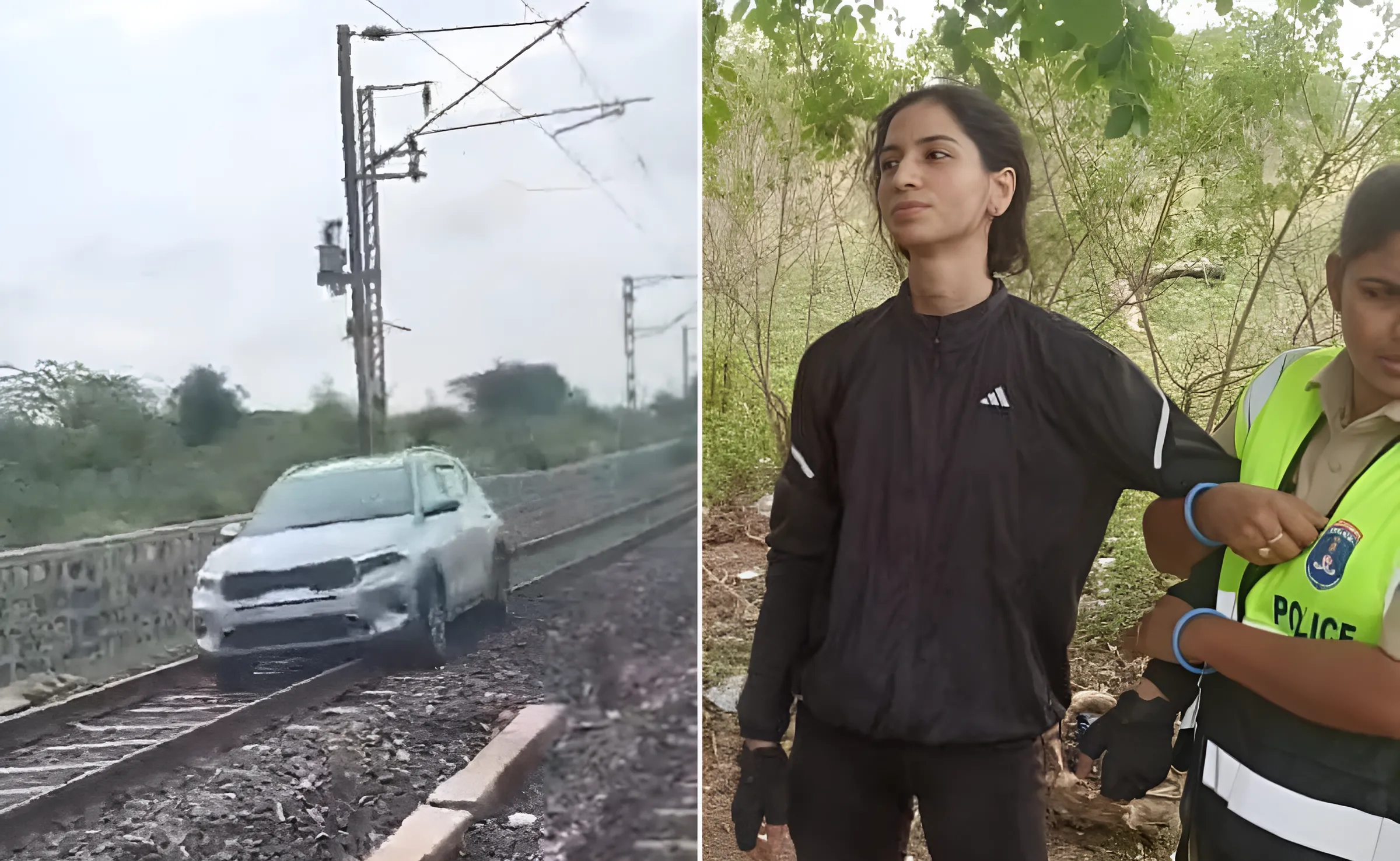 महिला ने रेलवे ट्रैक पर दौड़ा दी कार, 15 ट्रेनें रोकीं, रूट में किया बदलाव, स्टंट, मानसिक तनाव या आत्महत्या की कोशिश