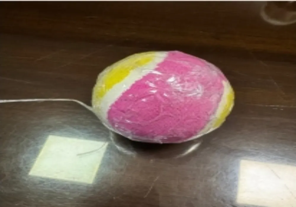 फरीदाबाद पुलिस ने जिला जेल में नशा तस्करी की साजिश पर फेरा पानी, नशीले पदार्थ से भरी  'Raja Gold' मार्क की बॉल बरामद