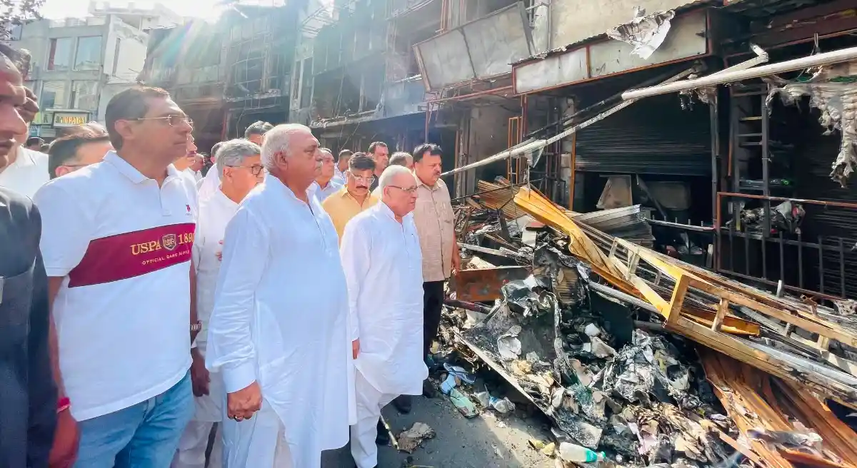 रोहतक डी-पार्क अग्निकांड पर पूर्व सीएम हुड्डा बोले-10 लाख का मुआवजा नाकाफी, मृतकों के आश्रितों को मिले सरकारी नौकरी