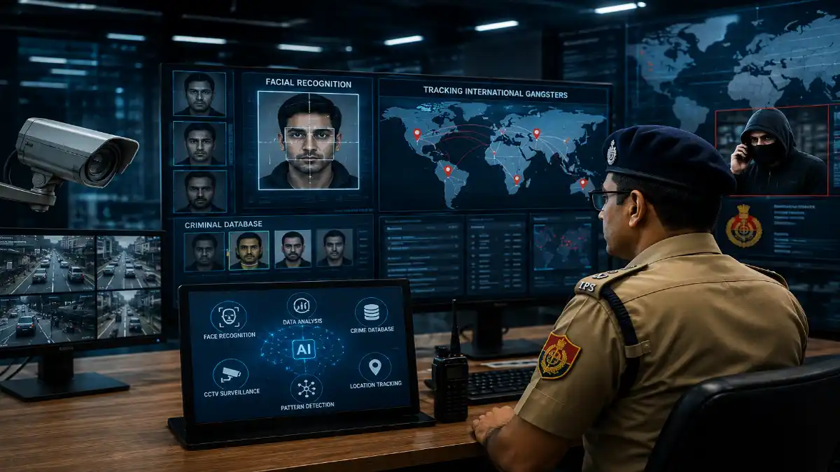 हाई-टेक पुलिसिंग: हरियाणा पुलिस ने थामा AI का हाथ, विदेश में बैठे गैंगस्टर्स और साइबर अपराधियों पर कसेगा शिकंजा