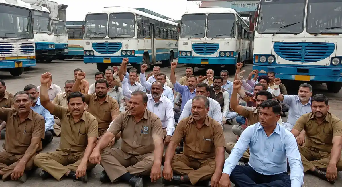 हरियाणा रोडवेज का दो दिन चक्का जाम का ऐलान, 17 सूत्रीय मांगों पर सरकार को अल्टीमेटम