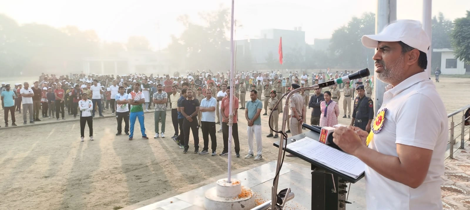 राष्ट्रीय एकता दिवस पर मंत्री ढांडा ने दिलाई शपथ, कहा बिना विज़न के कोई भी कार्य संभव नहीं