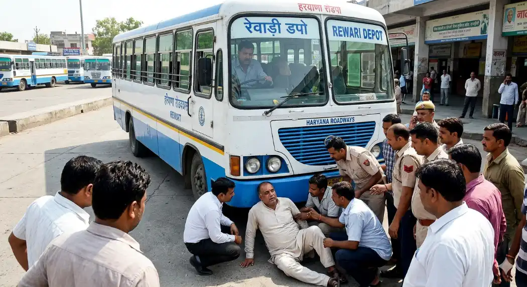 बस स्टैंड पर 50 वर्षीय व्यक्ति ने किया ऐसा कारनामा कि बस चालक के उड़ गए होश, घटना सीसीटीवी में हुई कैद